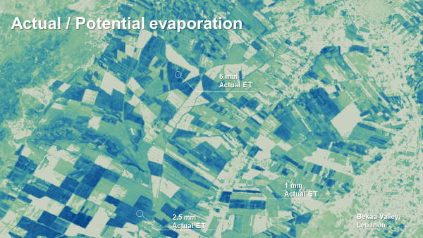 Evapotranspiration maps