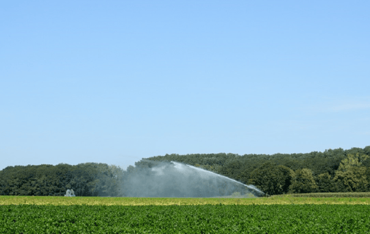 Watertoelating voor irrigatie-1