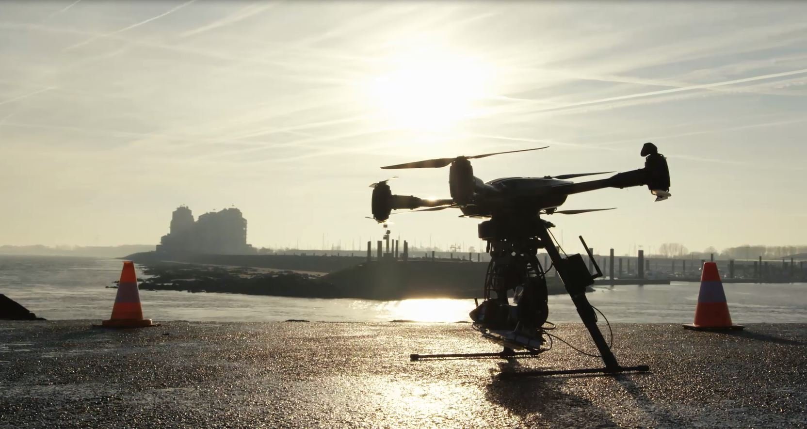 Drones to monitor water quality