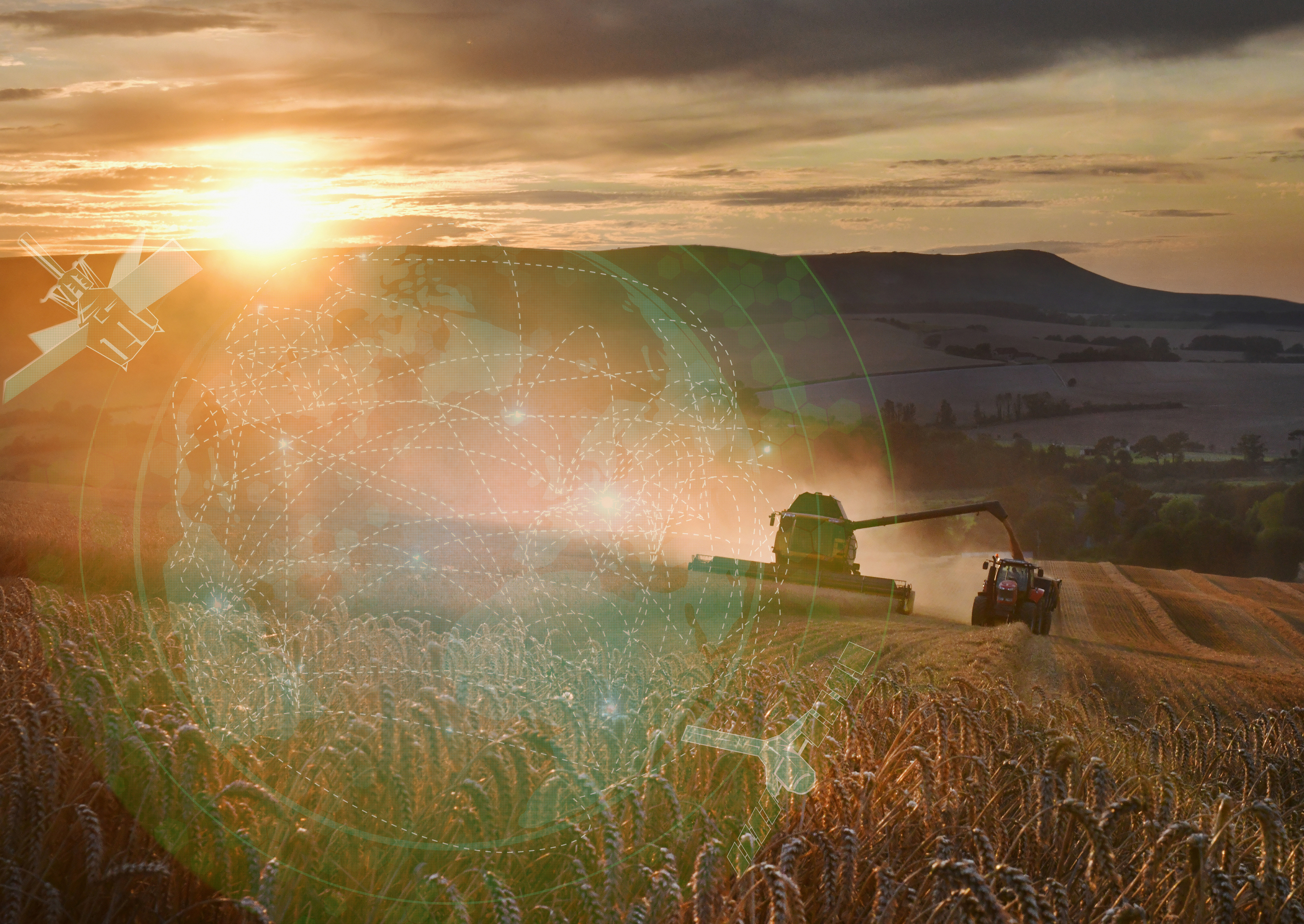 Remote sensing for agriculture! A history with a bright future