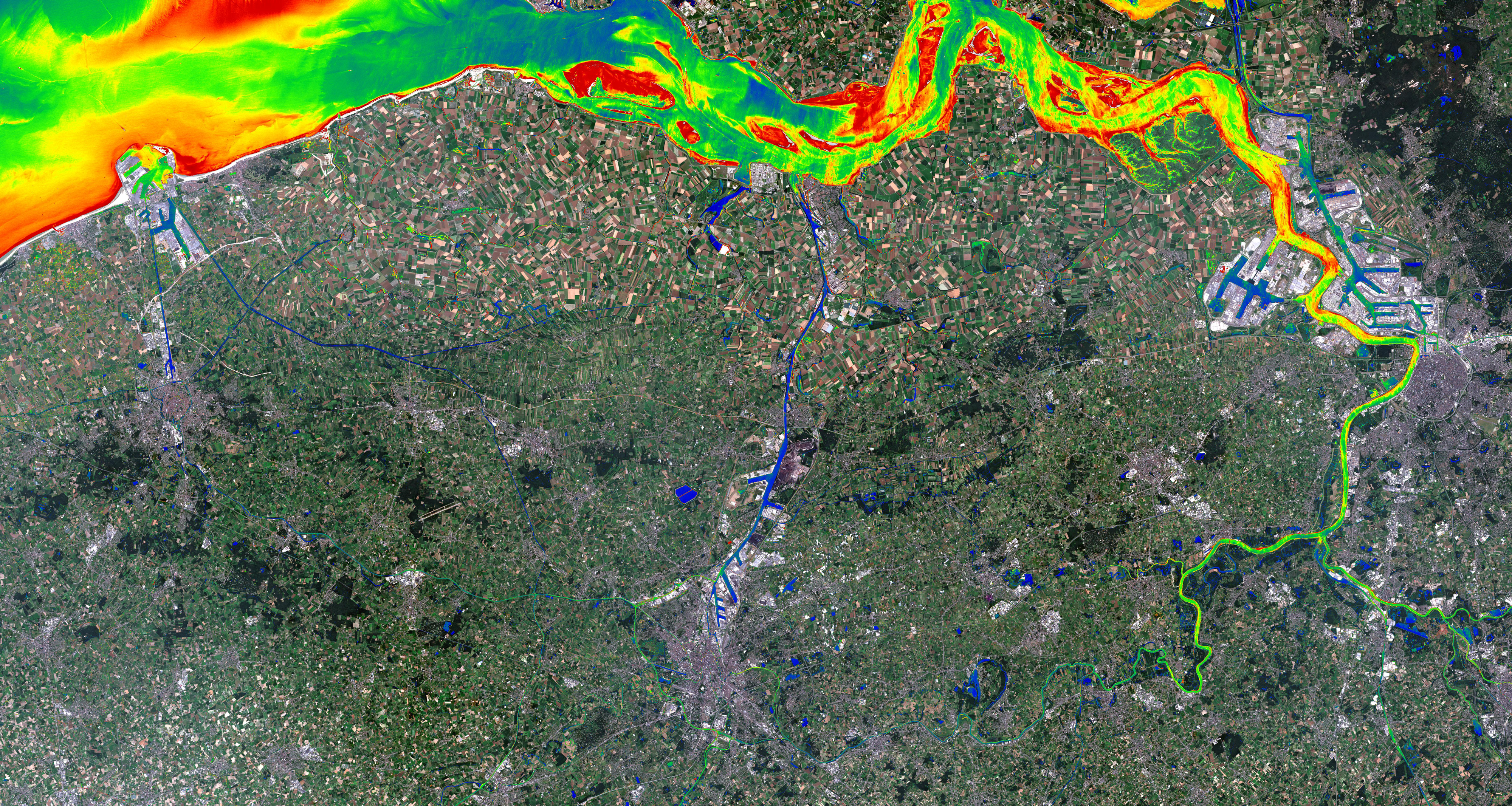 Clicks, not weeks: sustainable waterway management with satellite data